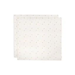 Lot De 2 Grands Langes Gaze De Coton Happy Miffy Nougat