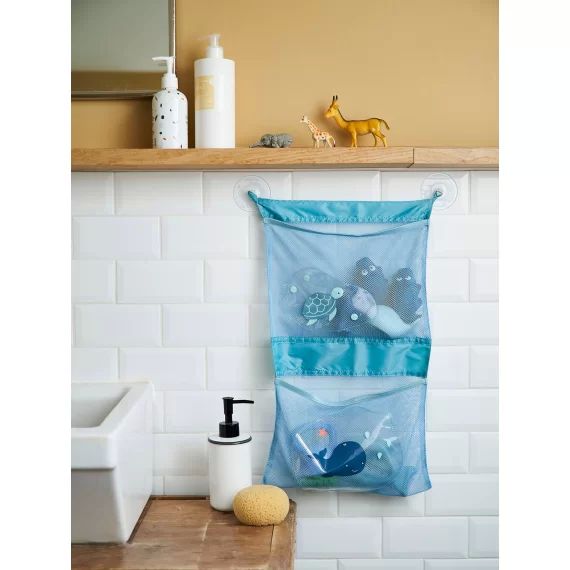 Filet de bain bleu