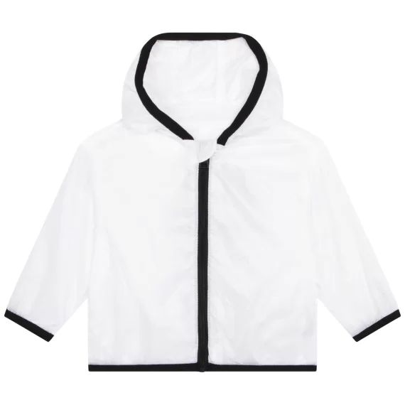 Coupe-vent court Fille Blanc