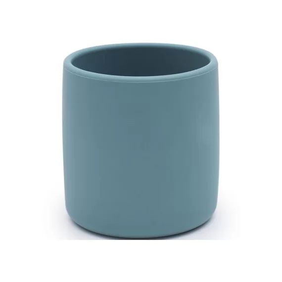 Gobelet en silicone bleu (220 ml)