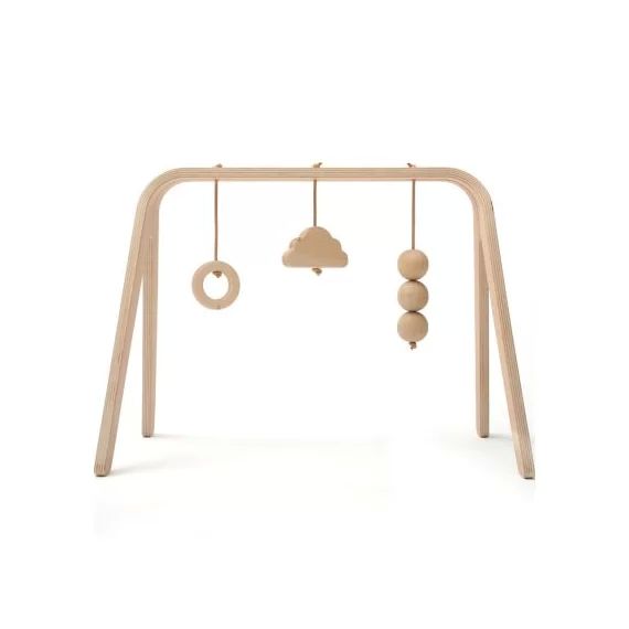 Arche de jeux Naho avec jouets en bois de hêtre