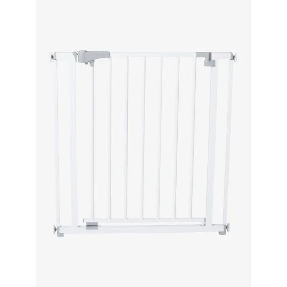 Barrière de sécurité VERTBAUDET en métal blanc