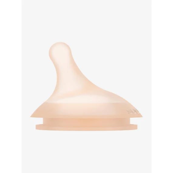 Lot de 2 tétines débit rapide (L) pour biberon Zerø.Zerø SUAVINEX peau