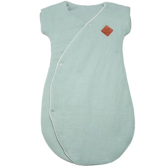 Gigoteuse Turbulette Légère Kimono Jeanne Vert De Gris
