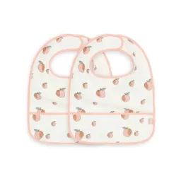 Bavoir Imperméable Peach (x2) –
