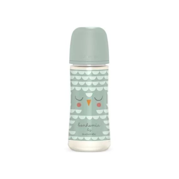 Biberon tétine SXPro L Bonhomia vert d&rsquo;eau (360 ml)