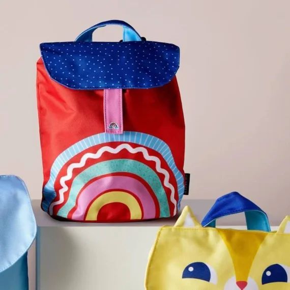 Petit Sac À Dos Arc-en-ciel – Draeger Paris rouge