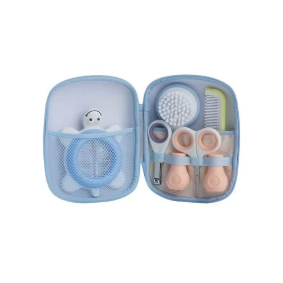 Trousse de soin Paper boat bleue (5 accessoires)