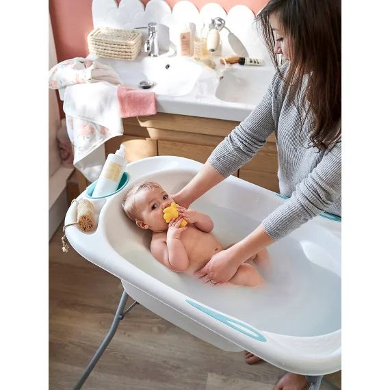 Baignoire 2 en 1 Cooltub Vertbaudet blanc