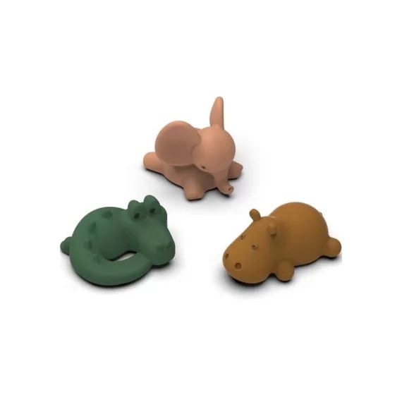Lot de 3 jouets de bain Nori Safari multi mix