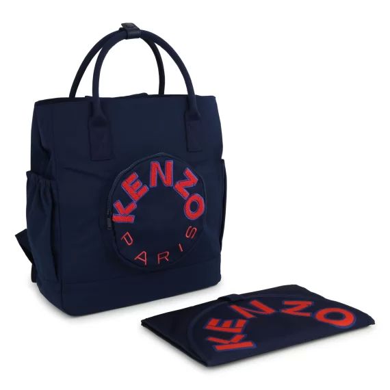 Sac à langer forme sac à dos UNISEXE Bleu