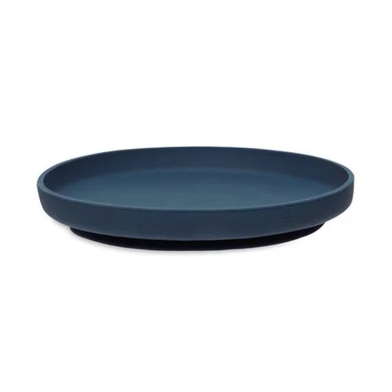 Assiette Bébé En Silicone Bleu