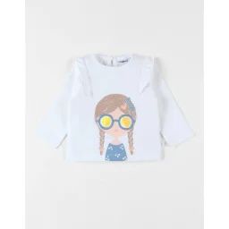 T-shirt Fille Blanc