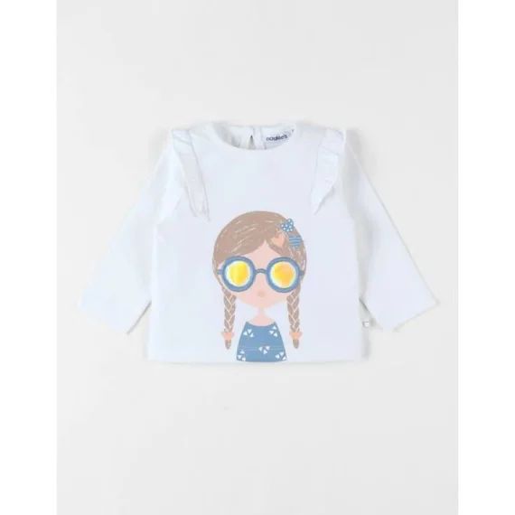 T-shirt Fille Blanc