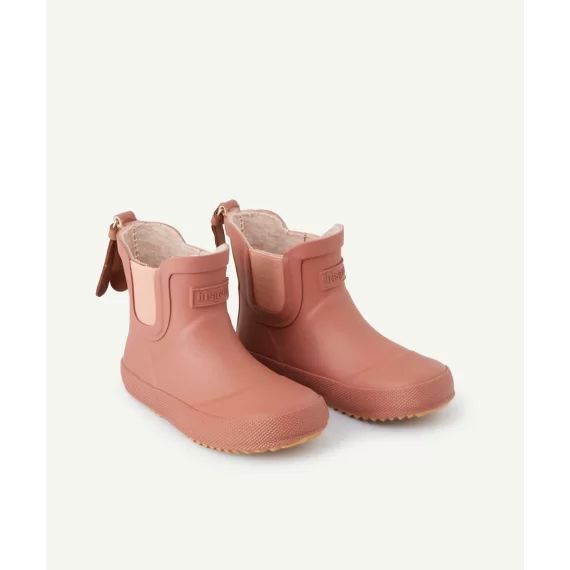 Bottes en caoutchouc bébé fille rose
