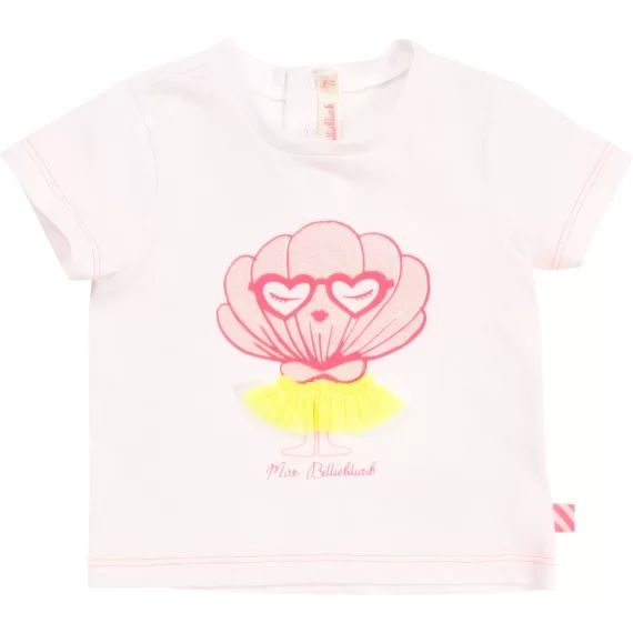 T-shirt en coton Fille Blanc