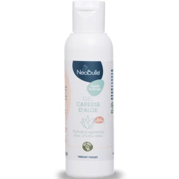 Gel soin hydratant visage/corps Caresse d&rsquo;Aloe jus Natif bio (125 ml)