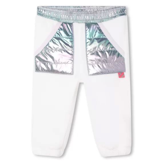 Pantalon de jogging en polaire Fille Beige