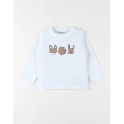 T-shirt Hérisson Blanc