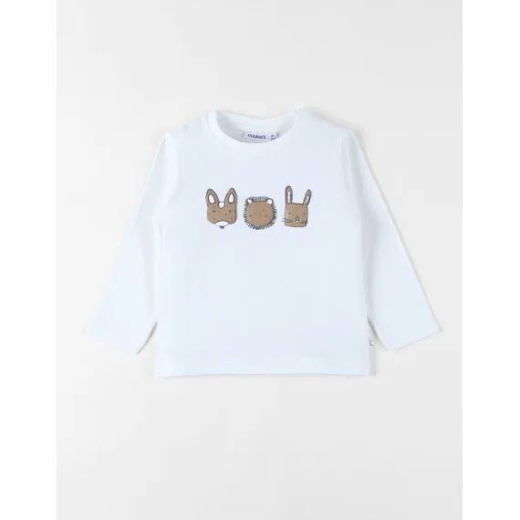 T-shirt Hérisson Blanc