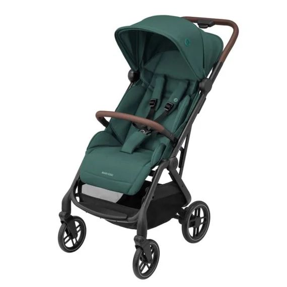 Maxi-cosi Poussette Ultra-compacte Soho, De La Naissance À 4 Ans (22kg), Pliage Compact D’une Main, Mineral Green Vert