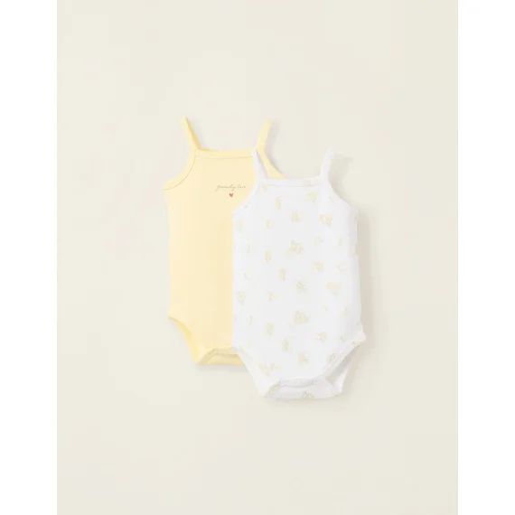 Pack 2 Bodies De Coton Multicolore
