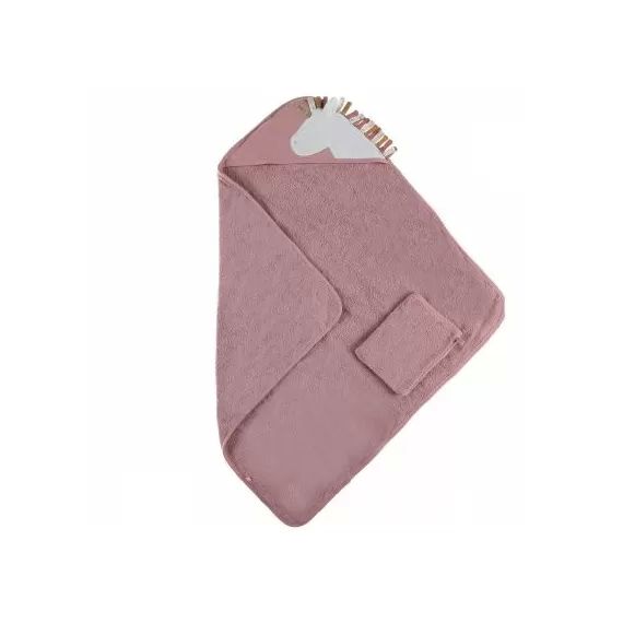 Cape de bain + gant Lina & Joy