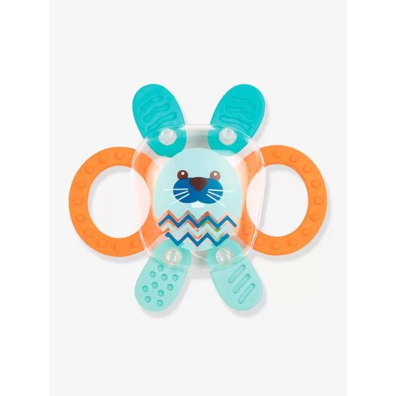 Hochet lapin – LUDI turquoise