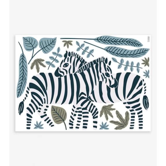 Planche de stickers Tanzania animaux
