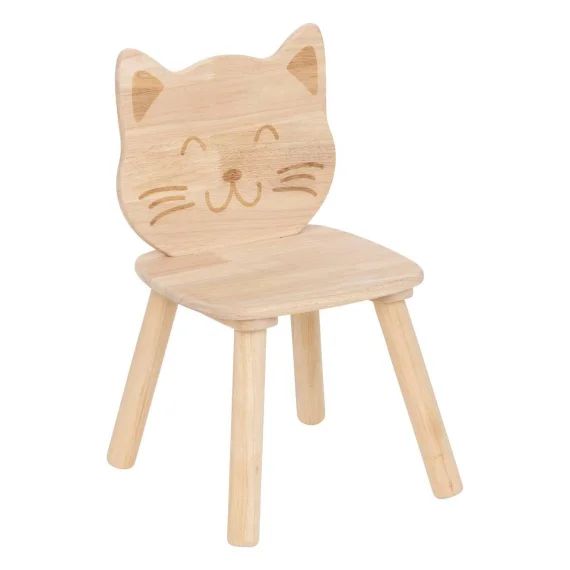 Chaise Enfant Chat – Pia Marron