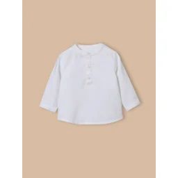 Chemise En Coton Blanc Doux