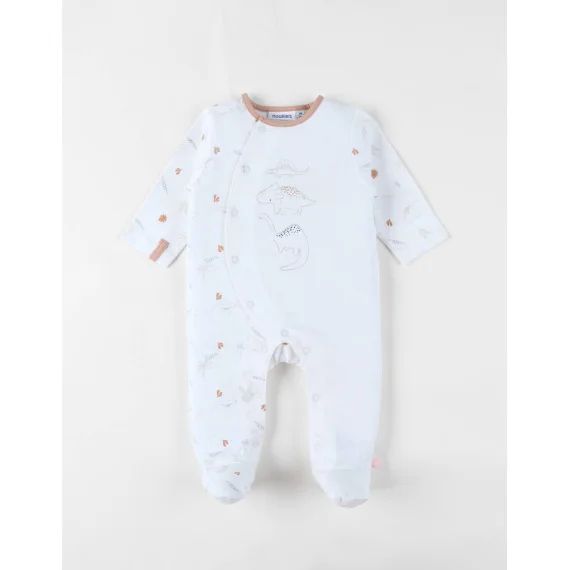 Pyjama Bébé Jersey Blanc