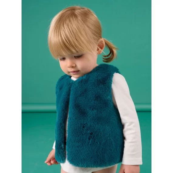 Gilet Sans Manches Vert – Bleu marine