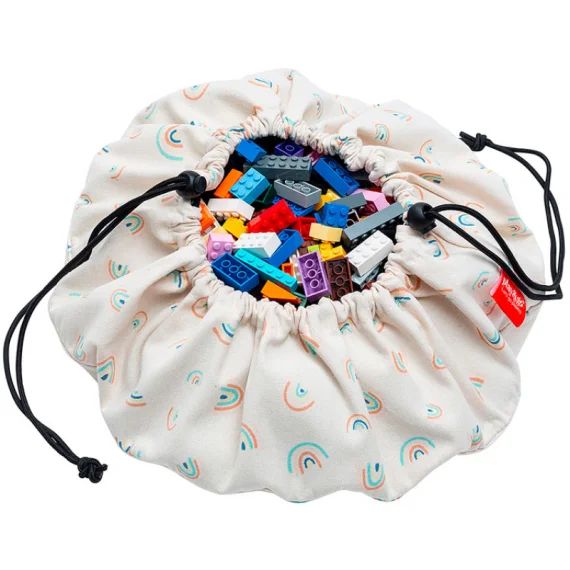 Sac à jouets 2 en 1 Mini rainbows