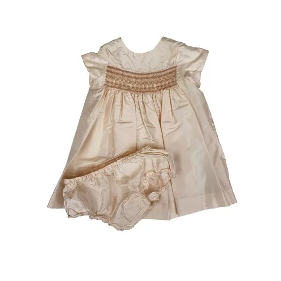 Robe soie fille 2 ans