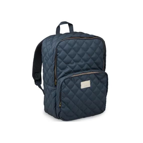 Sac à dos à langer avec poche isotherme bleu marine