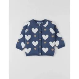 Cardigan En Tricot Bleu