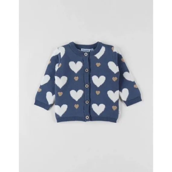 Cardigan En Tricot Bleu