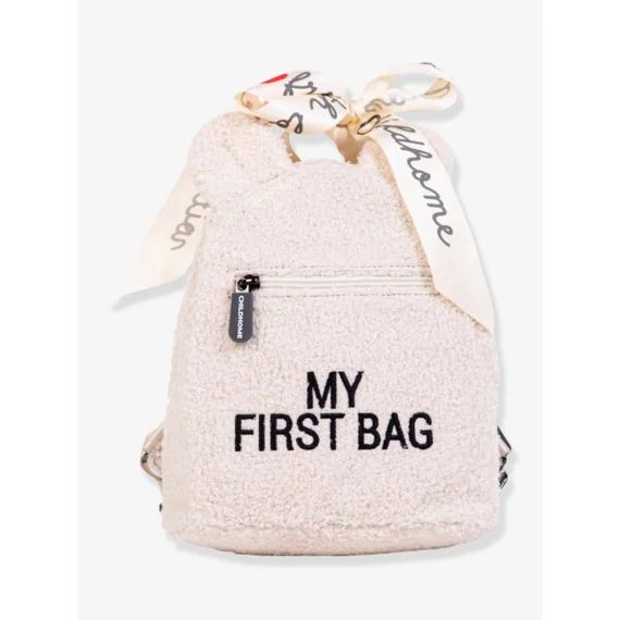 Sac à dos CHILDHOME My First Bag Teddy ecru