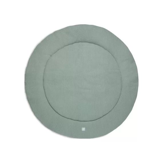 Tapis de jeu rond Basic Knit Forest Green (95 cm)