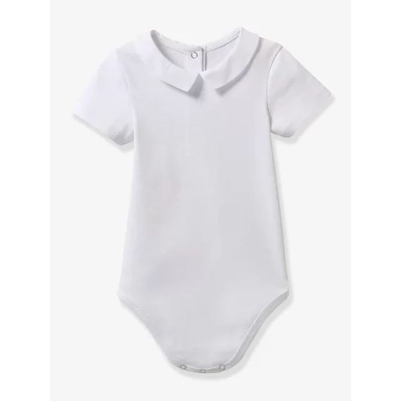 Body col ottoman bébé – coton bio CYRILLUS blanc