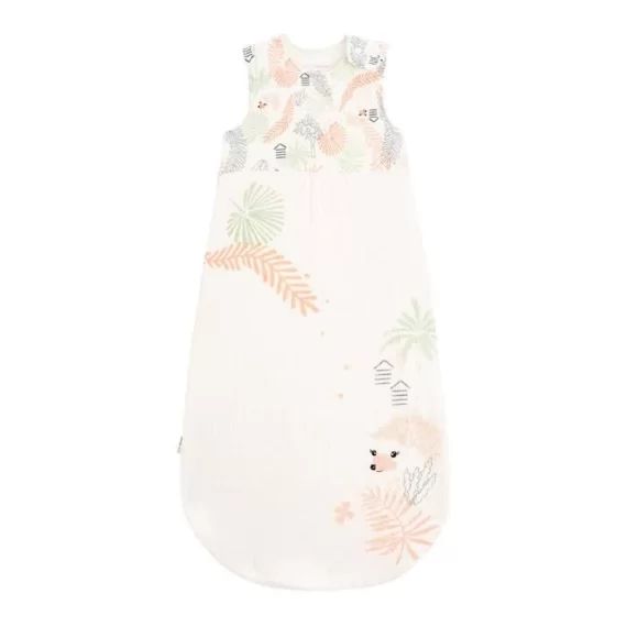 Gigoteuse d&rsquo;été en gaze de coton – PETIT BEGUIN – Cilaos – Orange – Corail – TOG 1 orange