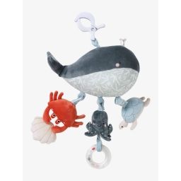 Jouet d&rsquo;éveil avec pince SOUS L&rsquo;OCÉAN gris