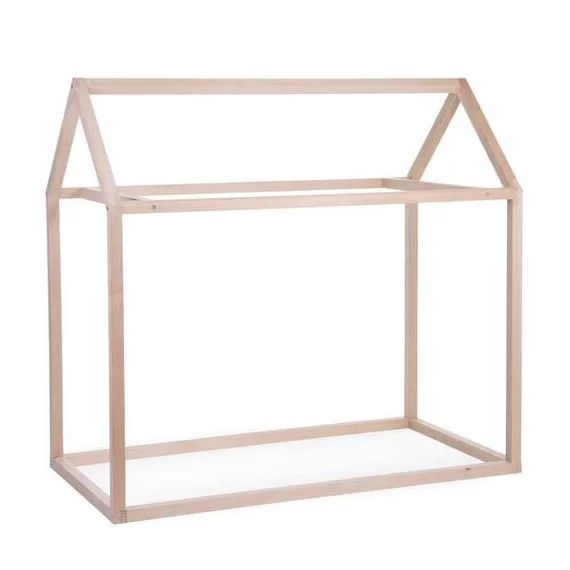 Structure de Lit 70x140cm Childhome Cabane – Naturel