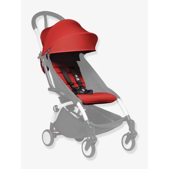 Assise Pack couleur POUSSETTE YOYO 6+ BABYZEN rouge