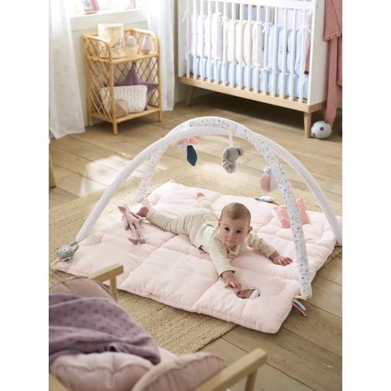 Tapis d&rsquo;éveil en gaze de coton koala