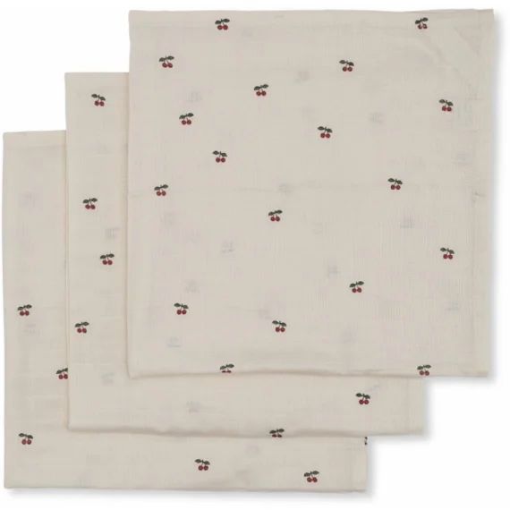 Lot De 3 Langes Rose, Rouge, Vert