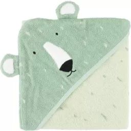 Cape de bain ours Mr. Polar Bear (75 x 75 cm)