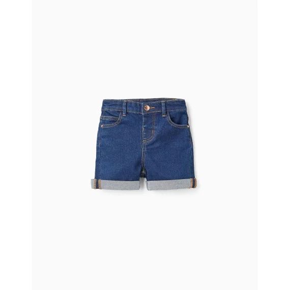 Short En Jean Bleu