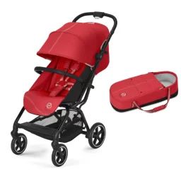 Poussette Cybex Eezy S PLUS 2 + Cocoon S – Hibiscus Red (2022)